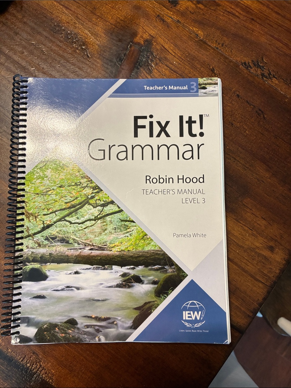 Fix It! grammar Robin Hood level 3 teachers manual